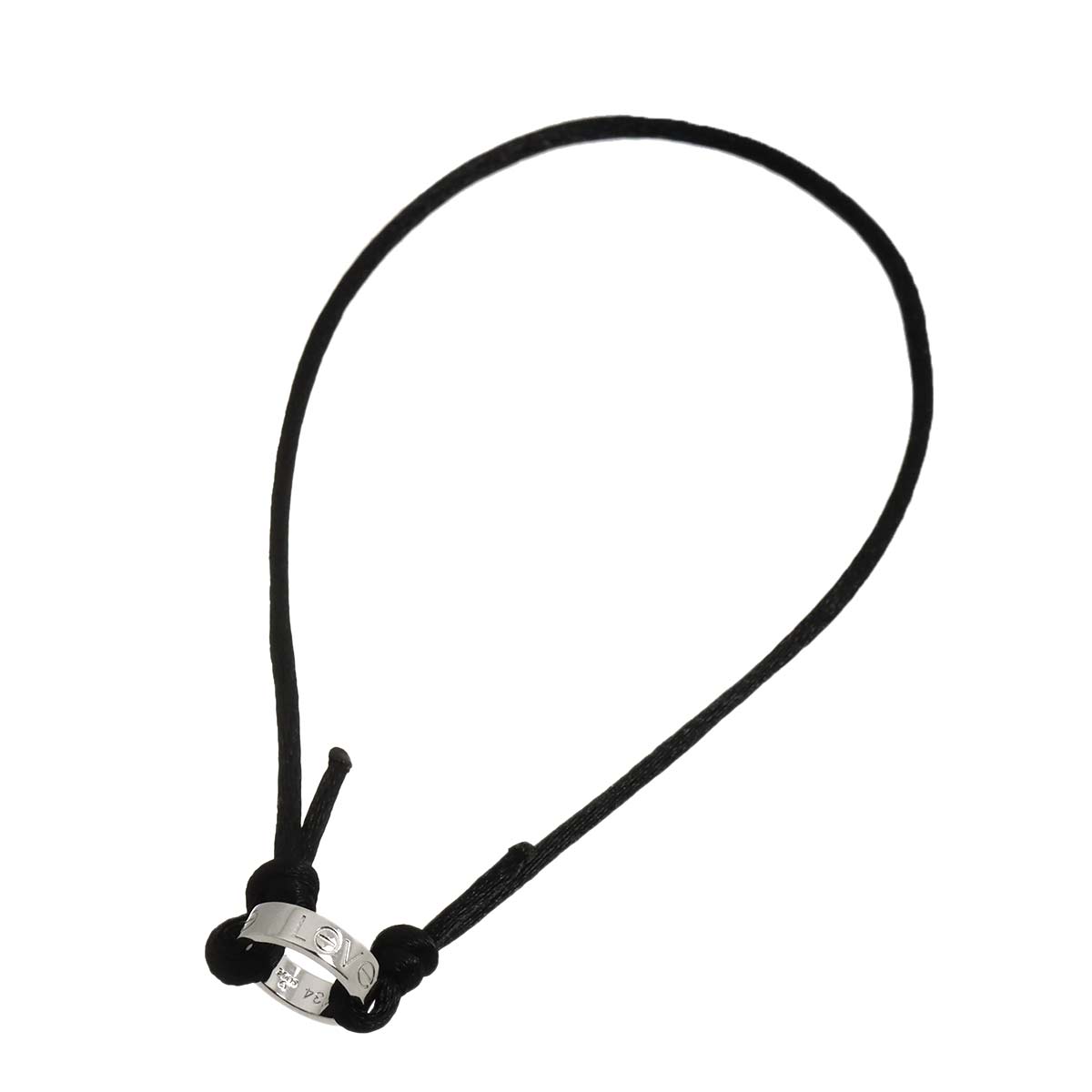 Love Charity Bracelet 18K White Gold 750