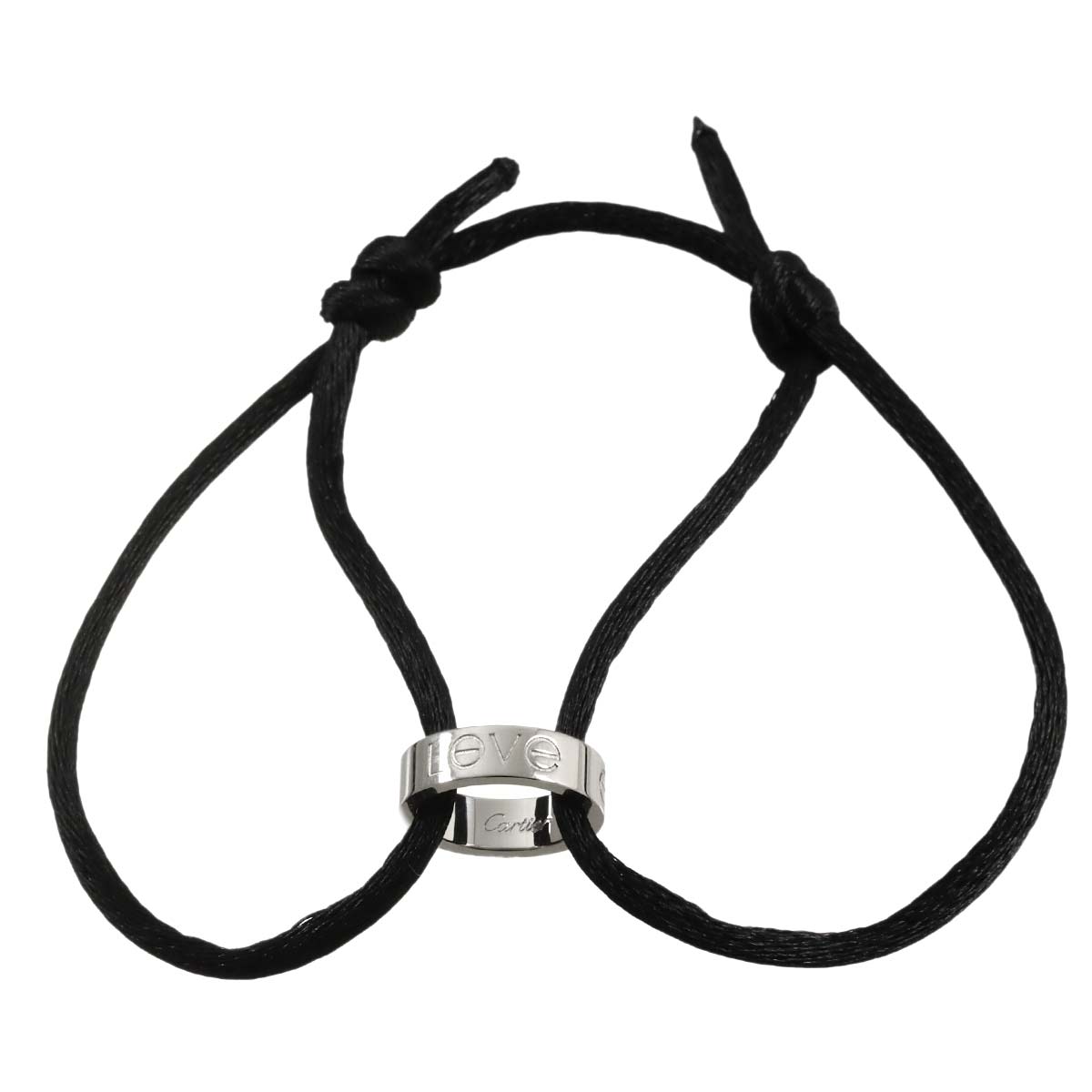 Love Charity Bracelet 18K White Gold 750
