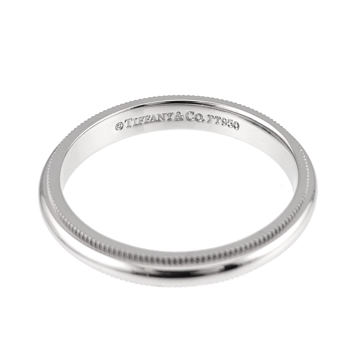 Milgrain Band Ring Pt Platinum Size8-8.25(US)