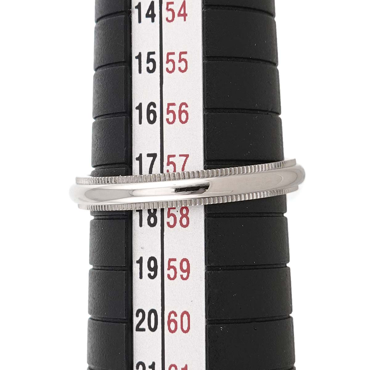 Milgrain Band Ring Pt Platinum Size8-8.25(US)