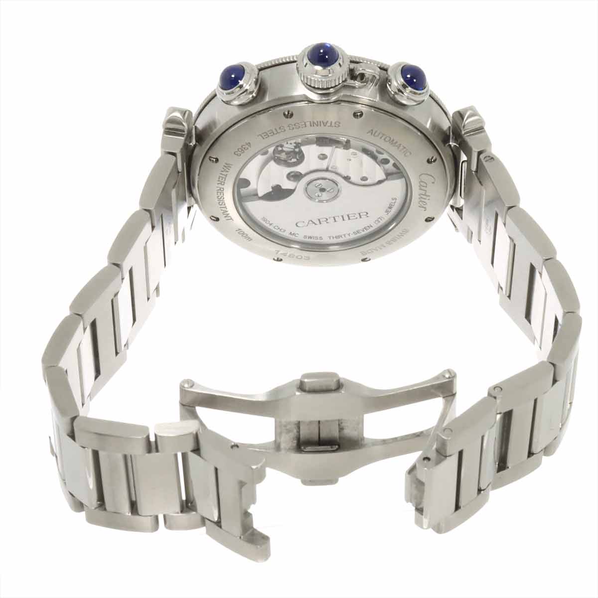 Pasha de Cartier WSPA0027 Automatic Gray Dial Mens Watch