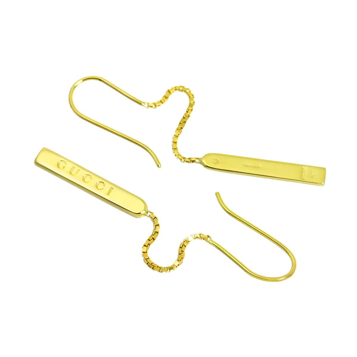 Earrings Pierced 18K Yellow Gold 750