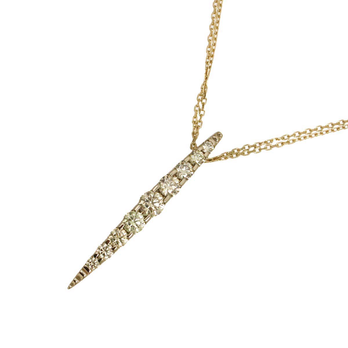 Brown Diamond 1.00ct Necklace 18K Brown Gold 750