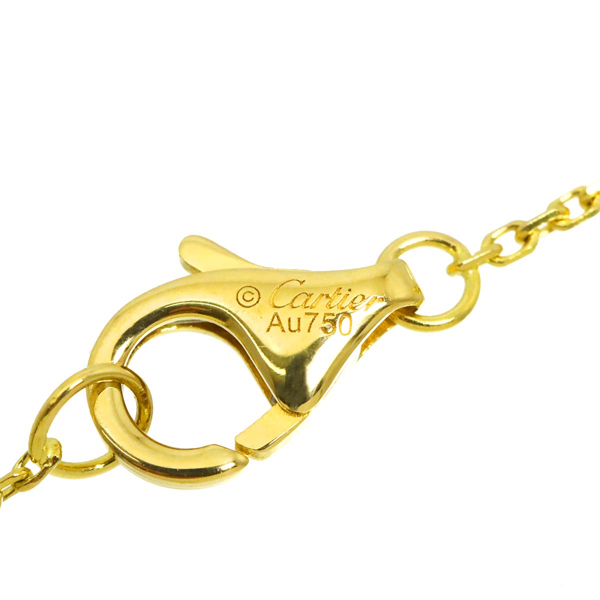 AMULETTE MOP Diamond Necklace 18K YG 750