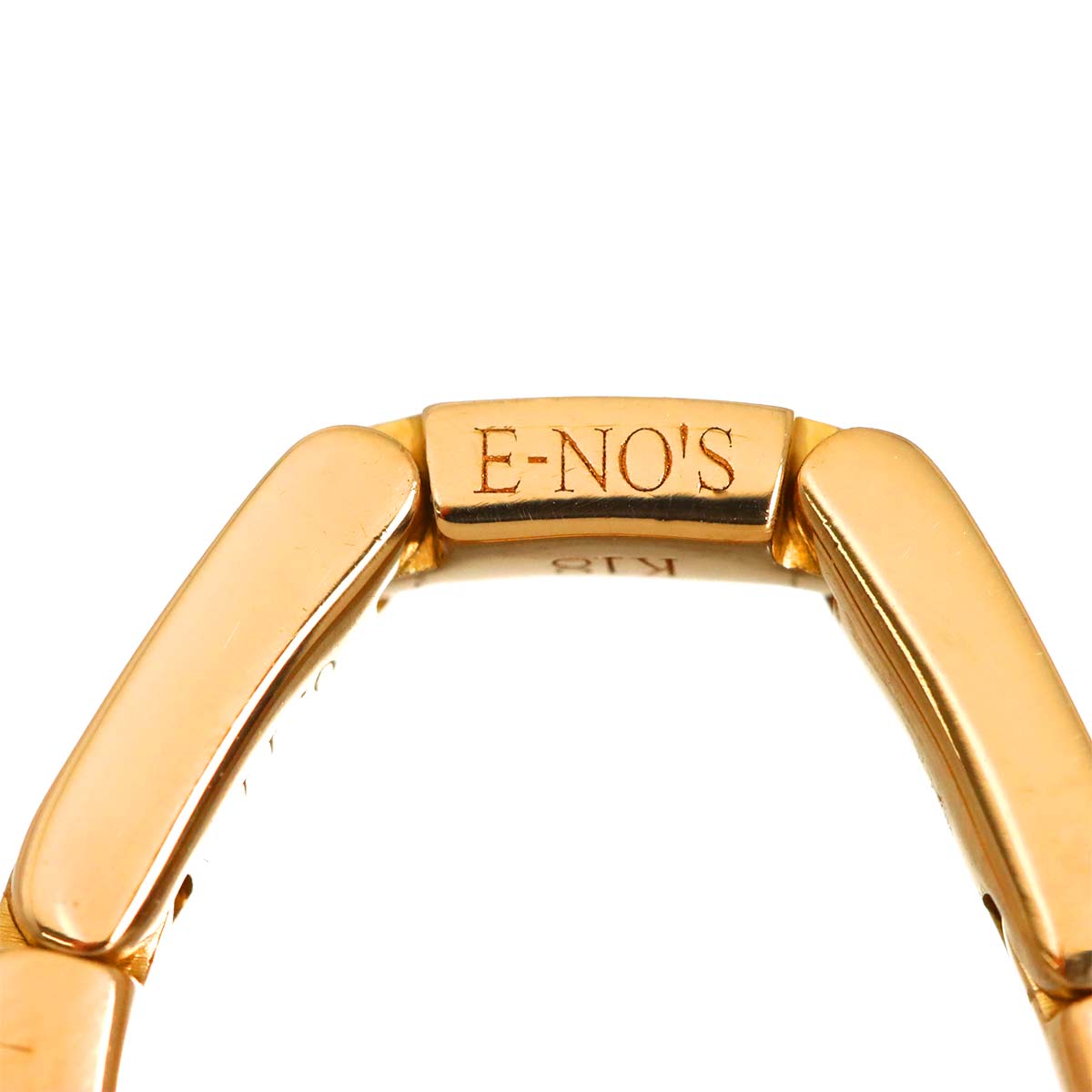Diamond 0.14ct Ring 18K PG 750 Size3.25-3.75(US)