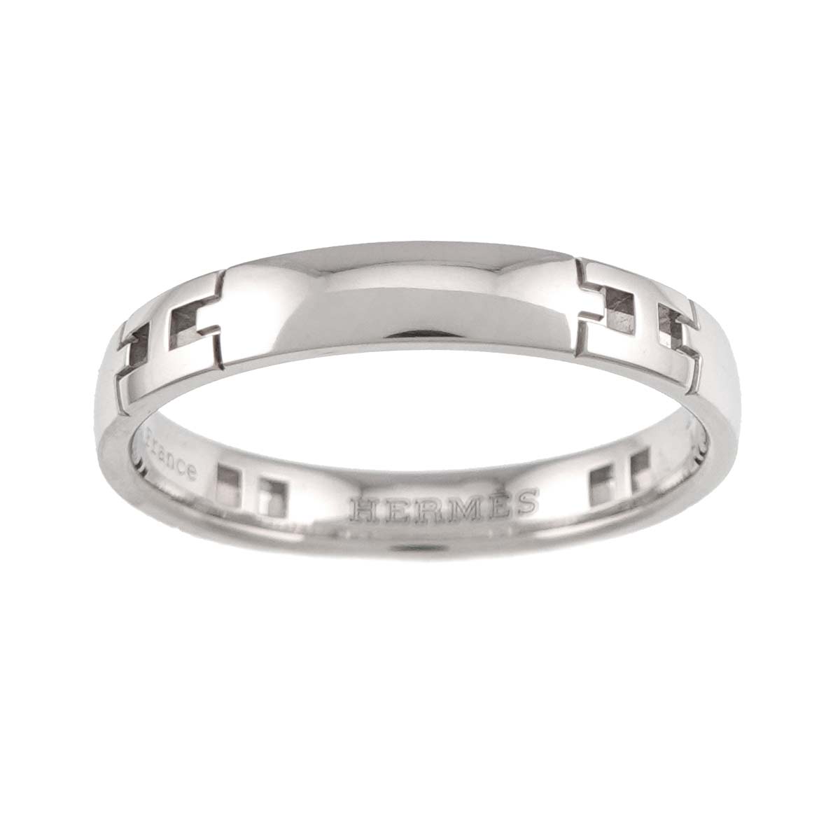 Hercules Ring 18K White Gold 750 Size60 8.75(US)