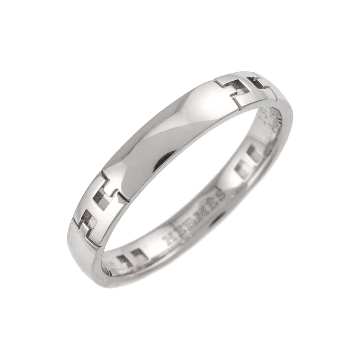 Hercules Ring 18K White Gold 750 Size60 8.75(US)