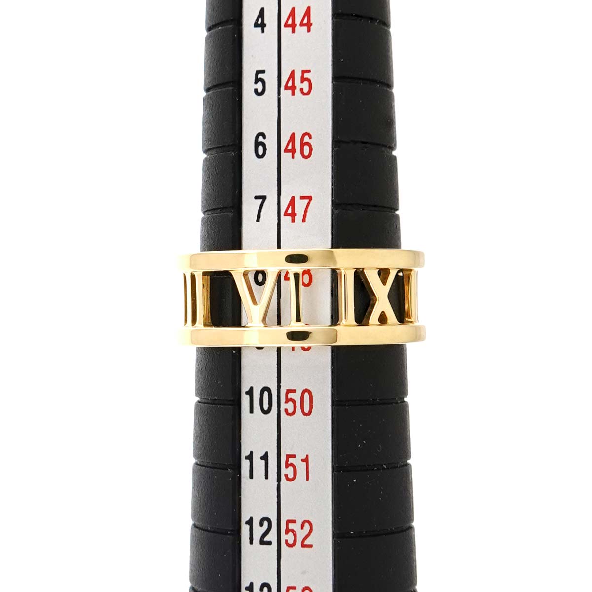 Atlas Ring 18K K18 YG 750 size4.5-4.75(US)