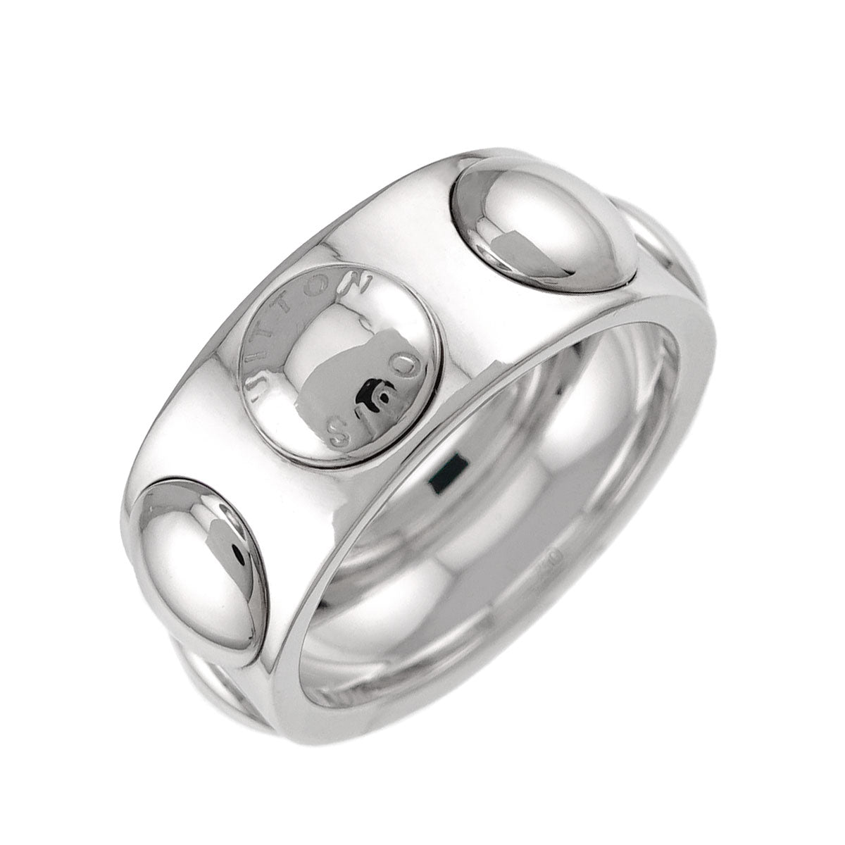 Grand Bague Ring 18K WG 750 size64 10.5-10.75(US)