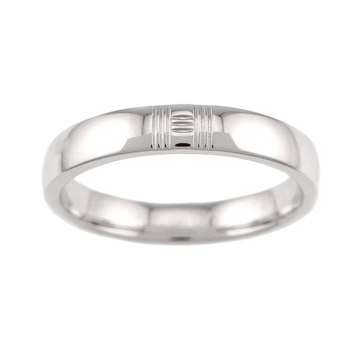 Hercules Ring 18K White Gold 750 Size46 3.75(US)