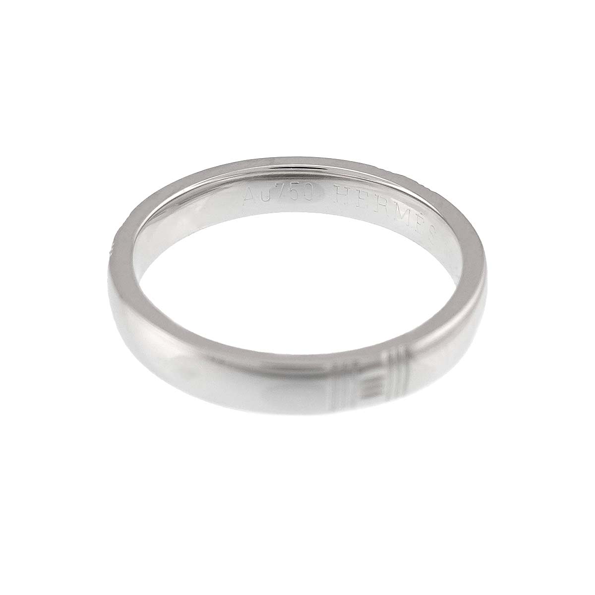 Hercules Ring 18K White Gold 750 Size46 3.75(US)