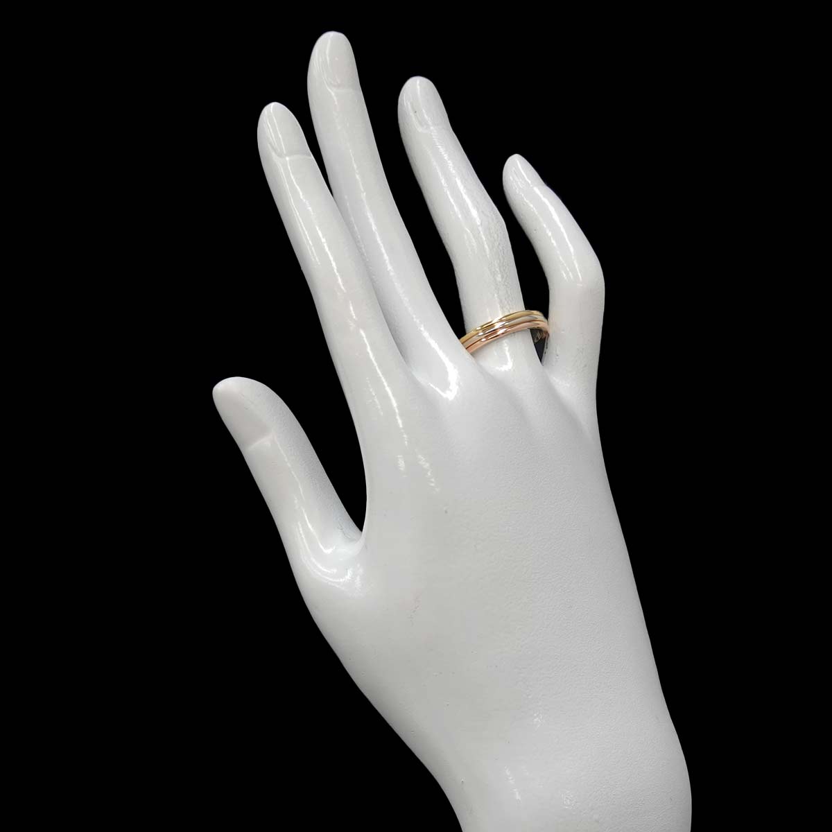 Vendome Ring 18K YG WG PG 750 size59 8.25-8.75(US)