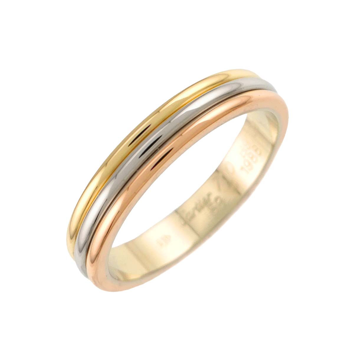 Vendome Ring 18K YG WG PG 750 size59 8.25-8.75(US)