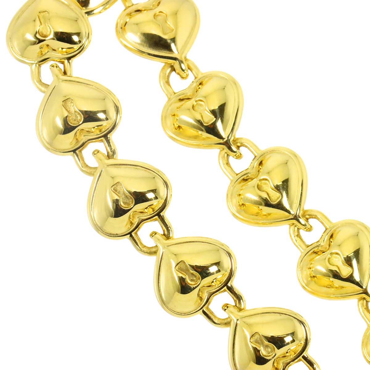Heart Bracelet 18K Yellow Gold 750