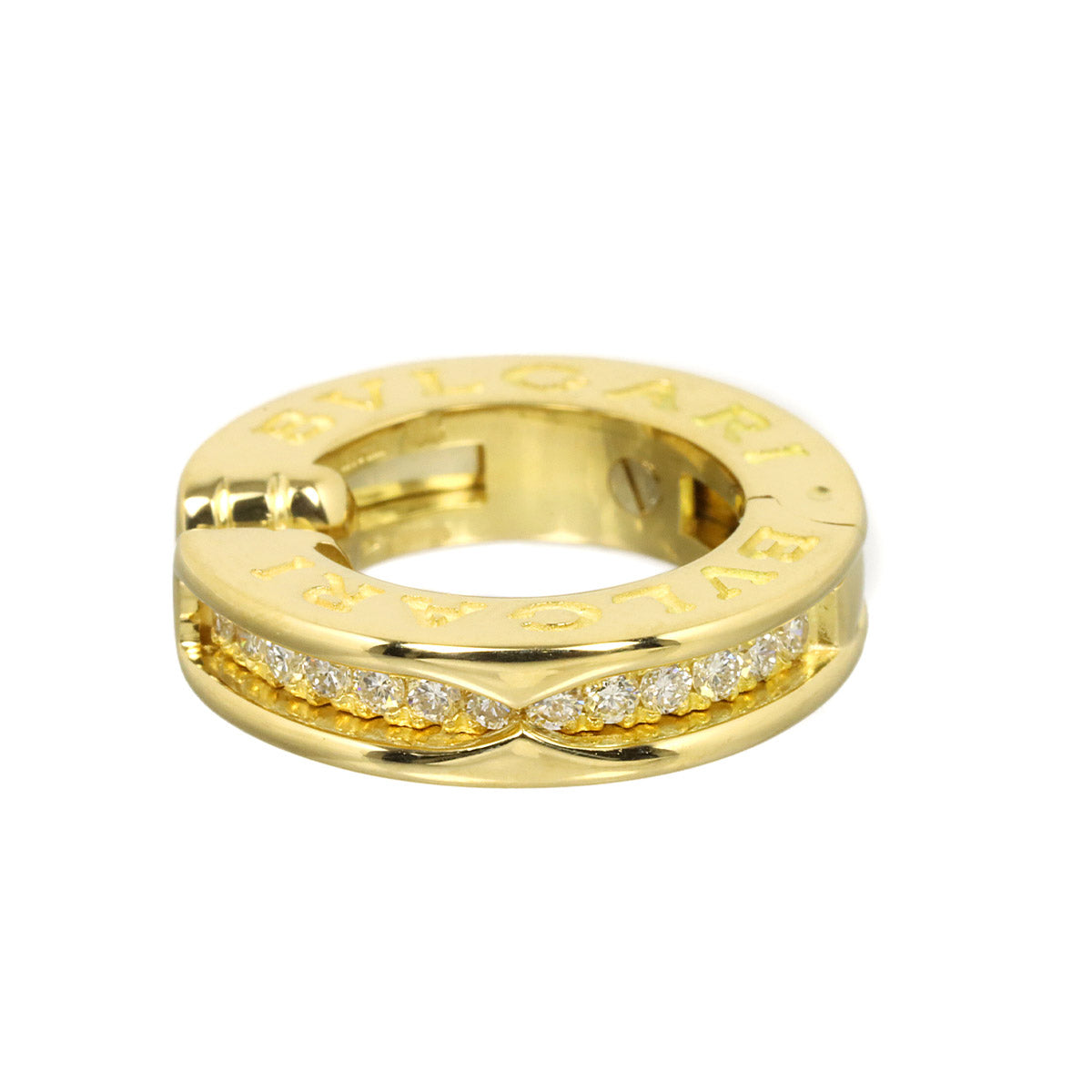 B-ZERO1 Diamond Earring Clip on 18K YG 750 One Piece only
