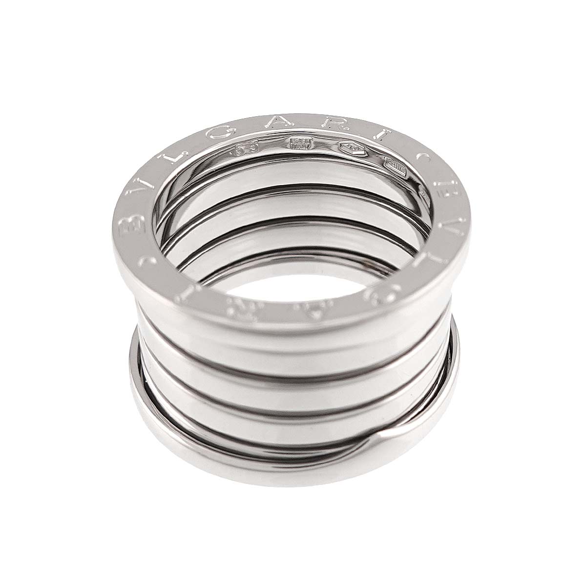 B-ZERO1 5BAND Ring 18K White Gold 750 Size53 6-6.25(US)