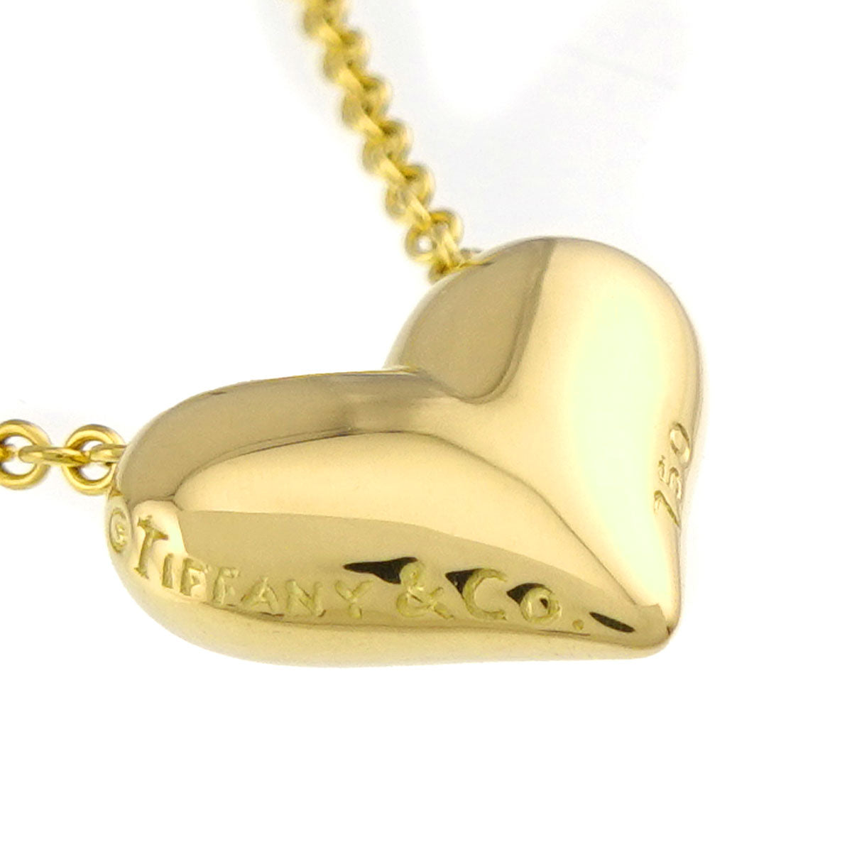 Heart Necklace 18K Yellow Gold 750
