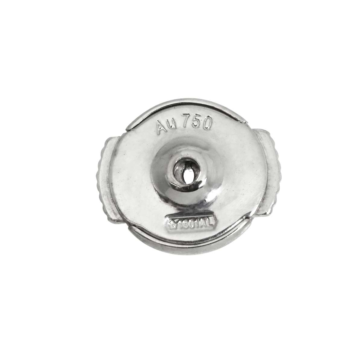 Diamond Earring Pierced 18K WG One Piece only