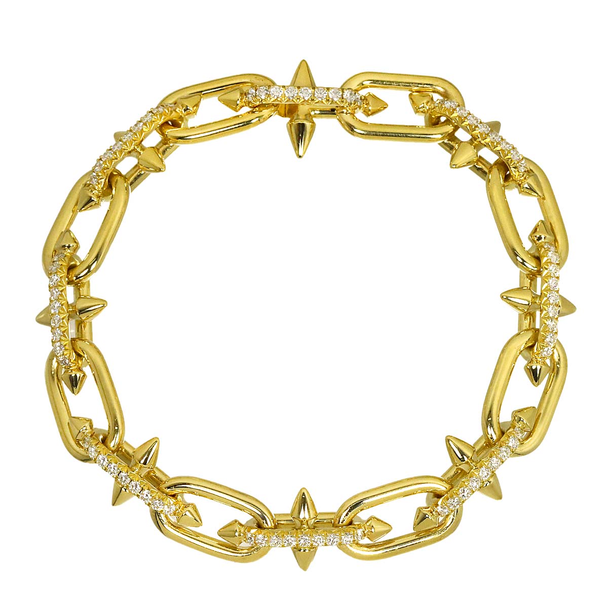 Titan Diamond 2.00ct Bracelet 18K Yellow Gold 750
