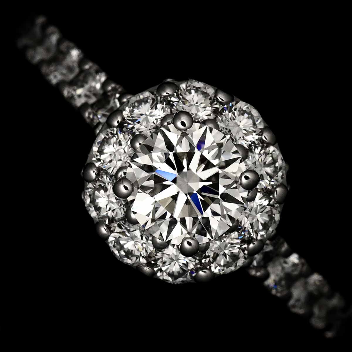 Icon Diamond 0.50ct F/VVS2/EX Ring 18K WG 750 4.75-5(US)