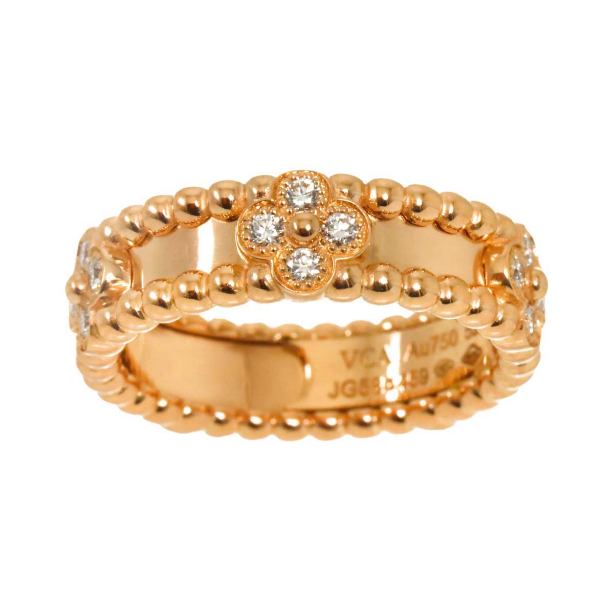 Perlee Ring 18K PG 750 size52 6-6.25(US)