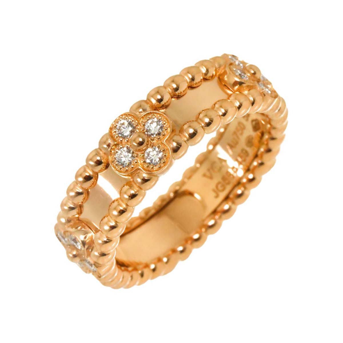 Perlee Ring 18K PG 750 size52 6-6.25(US)