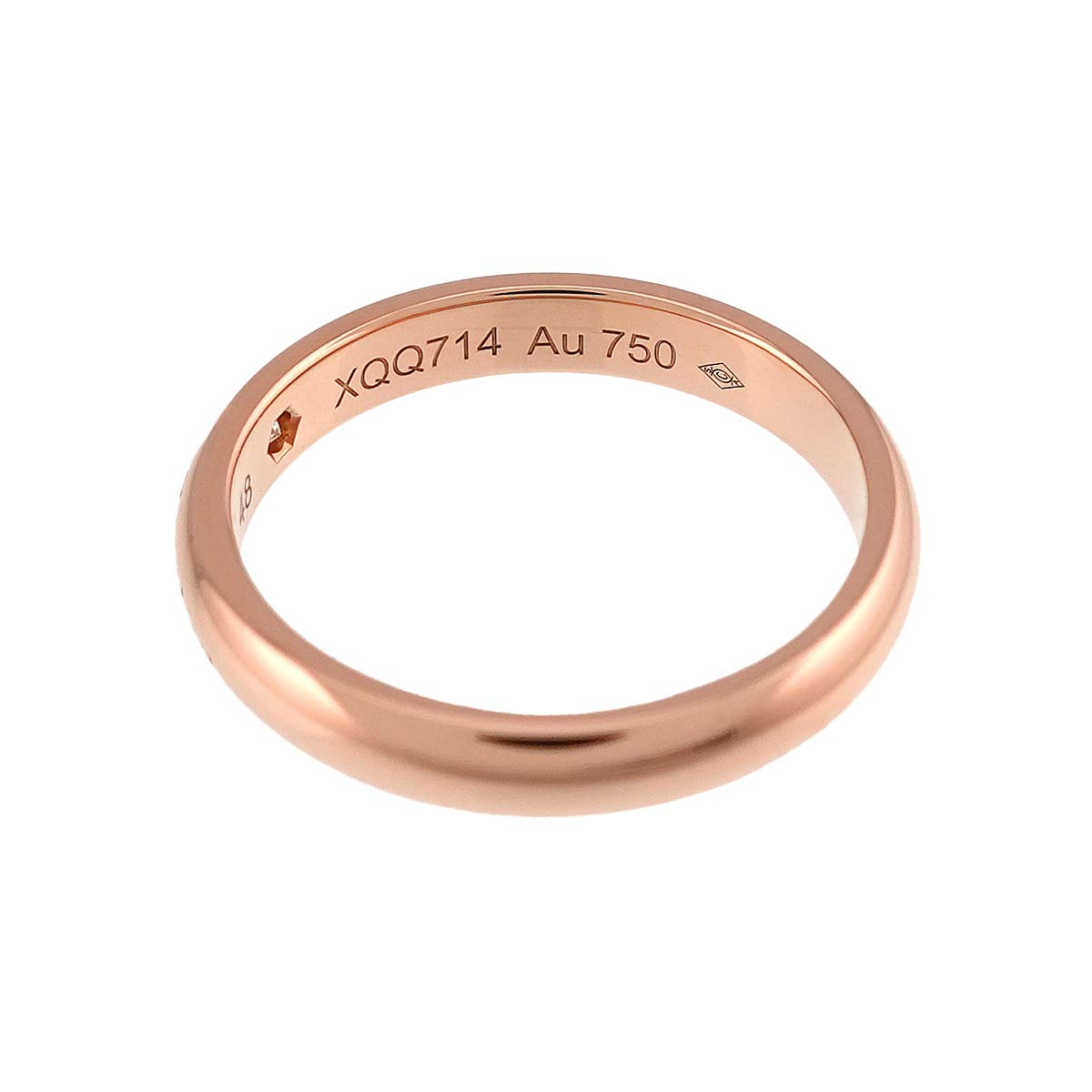 C de Diamond Ring 18K Pink Gold 750 Size48 4.5(US)