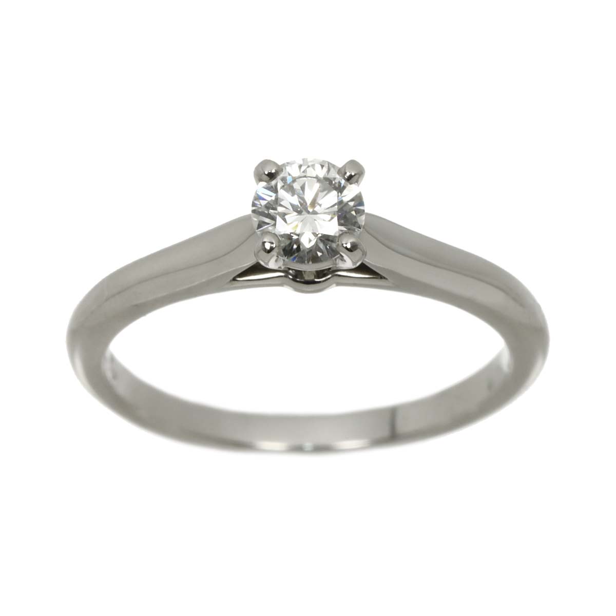 Diamond 0.27ct Ring Platinum size48 4.5(US)