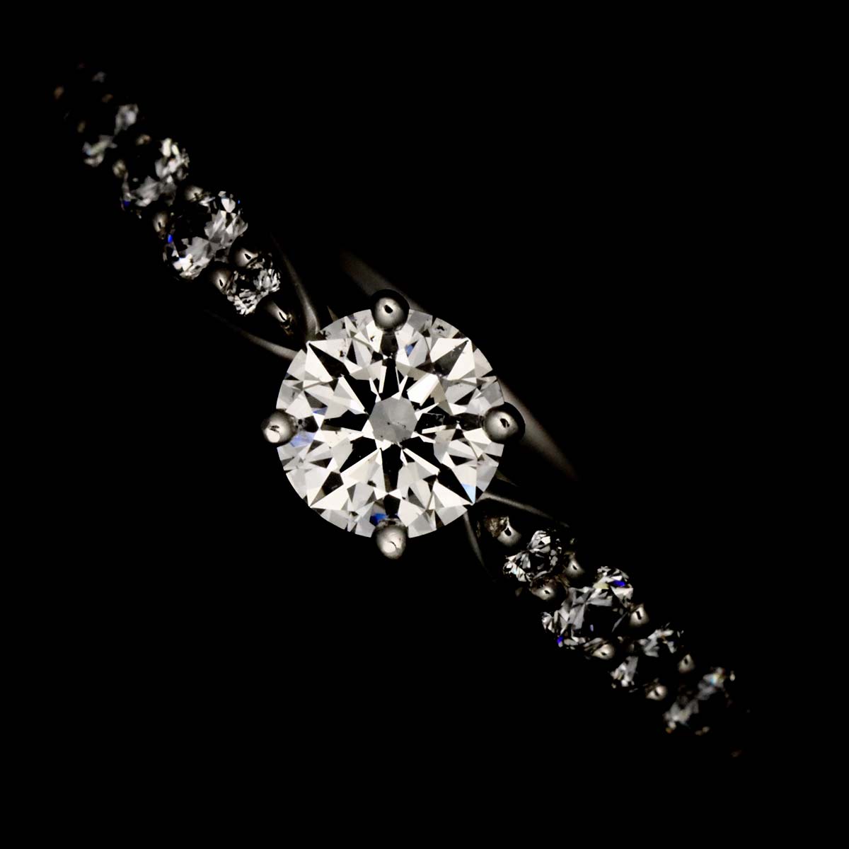 Harmony Ring Diamond 0.22ct Pt Platinum size4.5(US)