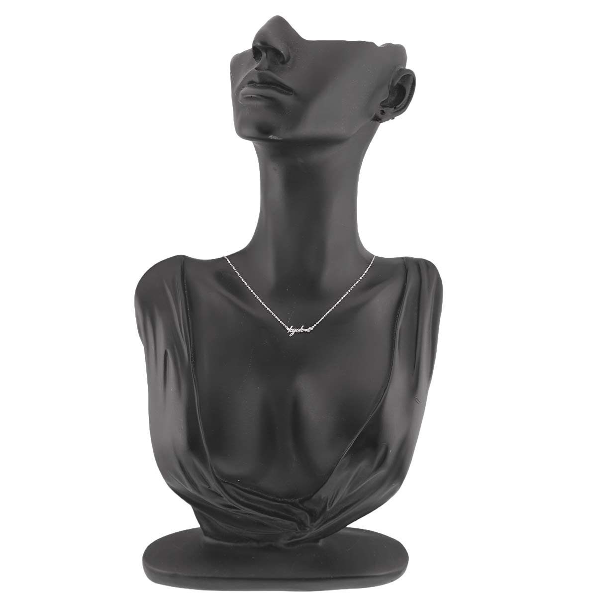 Diamond 0.01ct Necklace 18K White Gold 750
