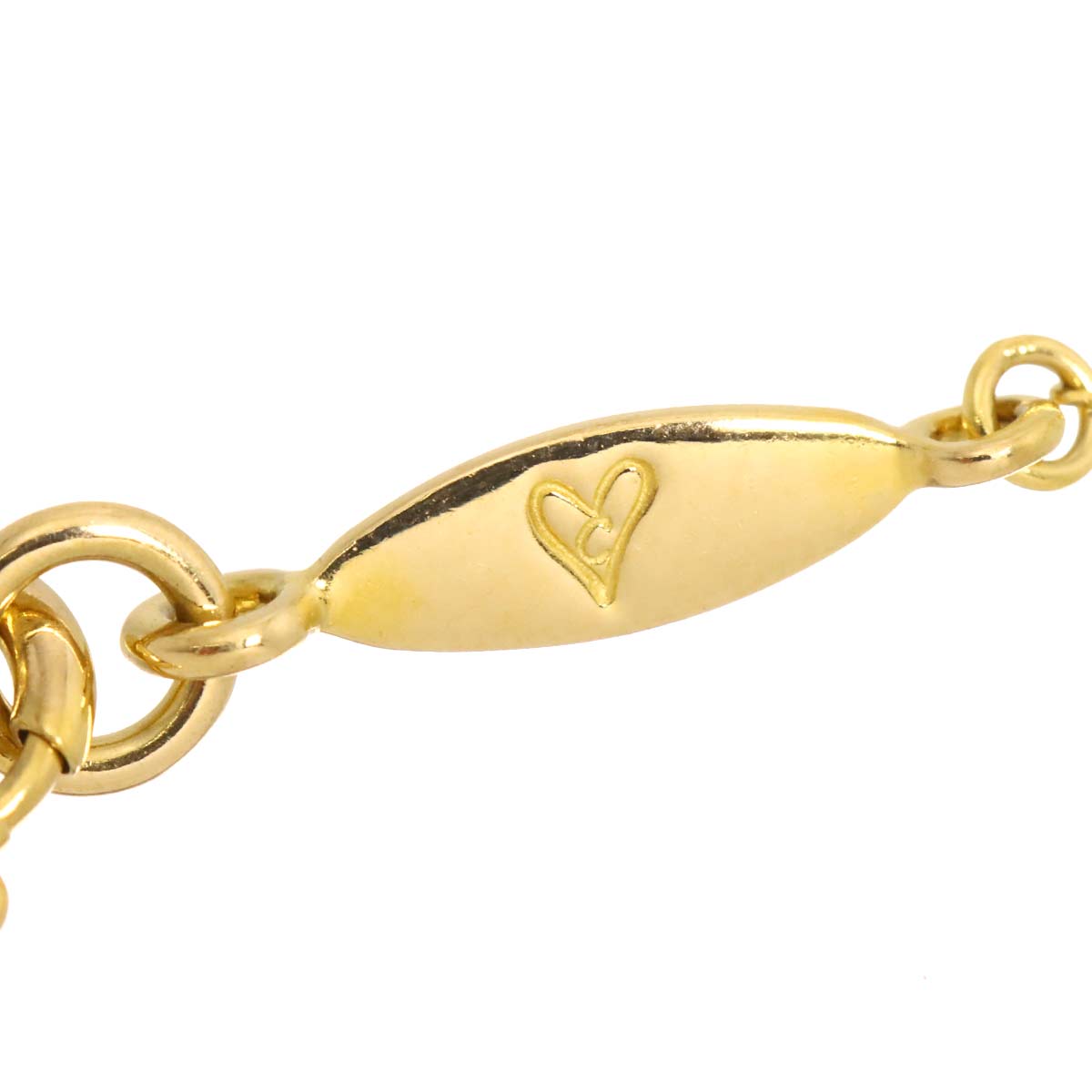 Diamond 0.05ct Necklace 18K Yellow Gold 750