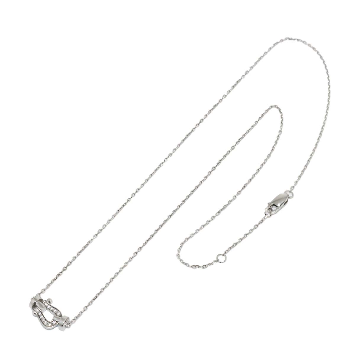 Force10 Diamond Necklace Small 18K White Gold 750