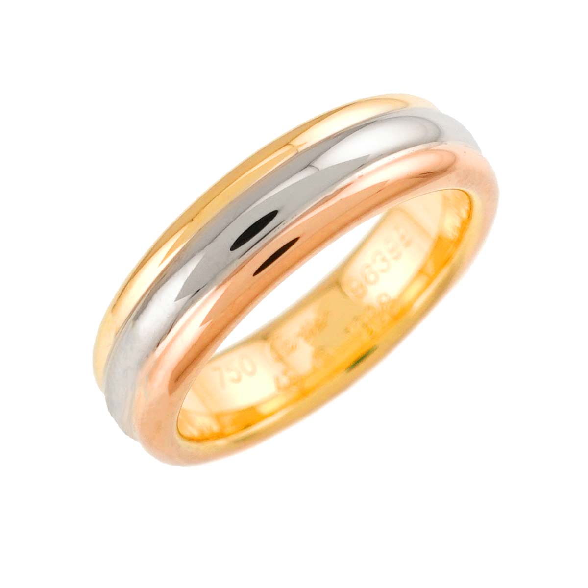 Vendome Ring 18K YG WG PG 750 size48 4.5(US)