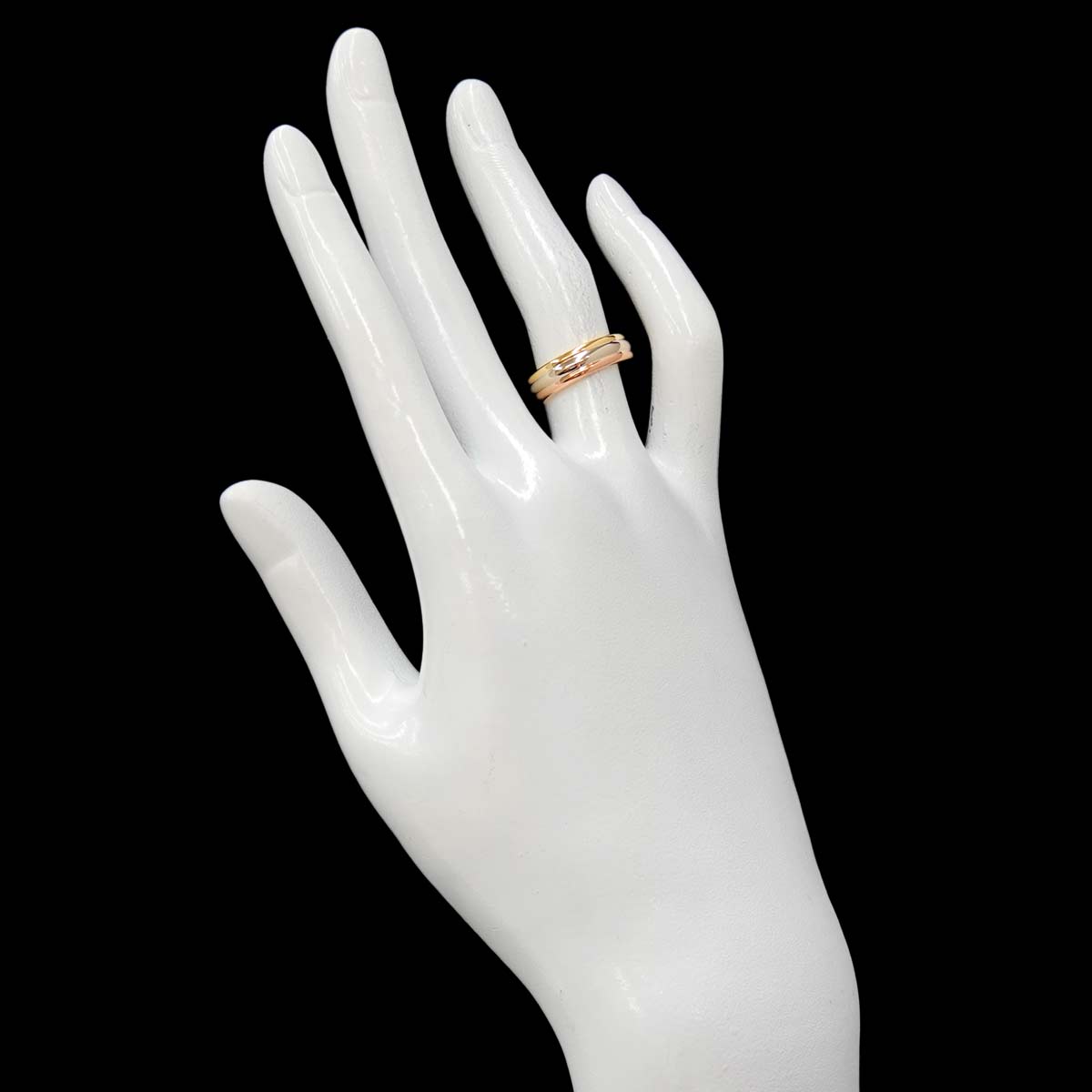 Vendome Ring 18K YG WG PG 750 size48 4.5(US)