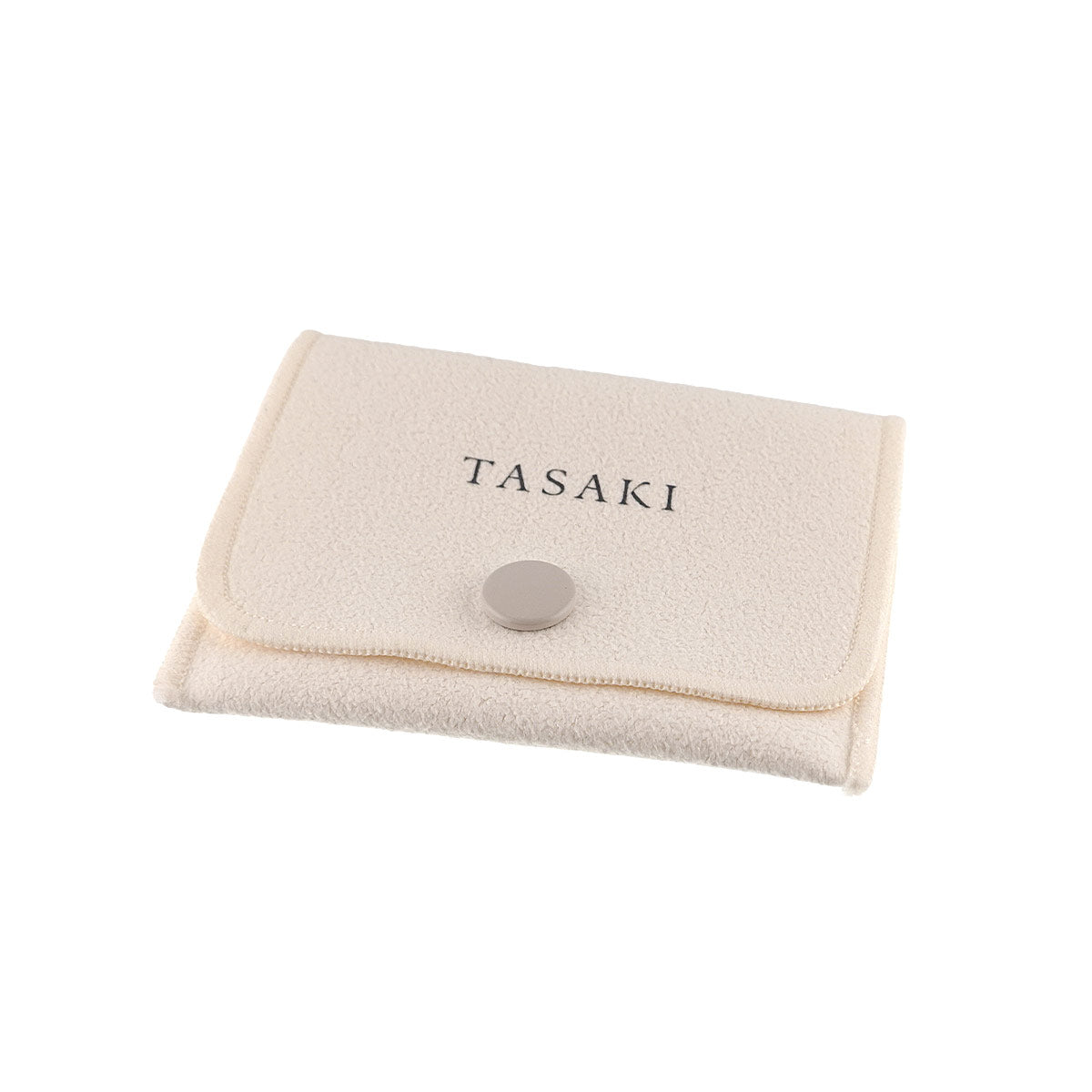 Sapphire Diamond 0.11ct Ring 18K White Gold 750 Size4.5(US)