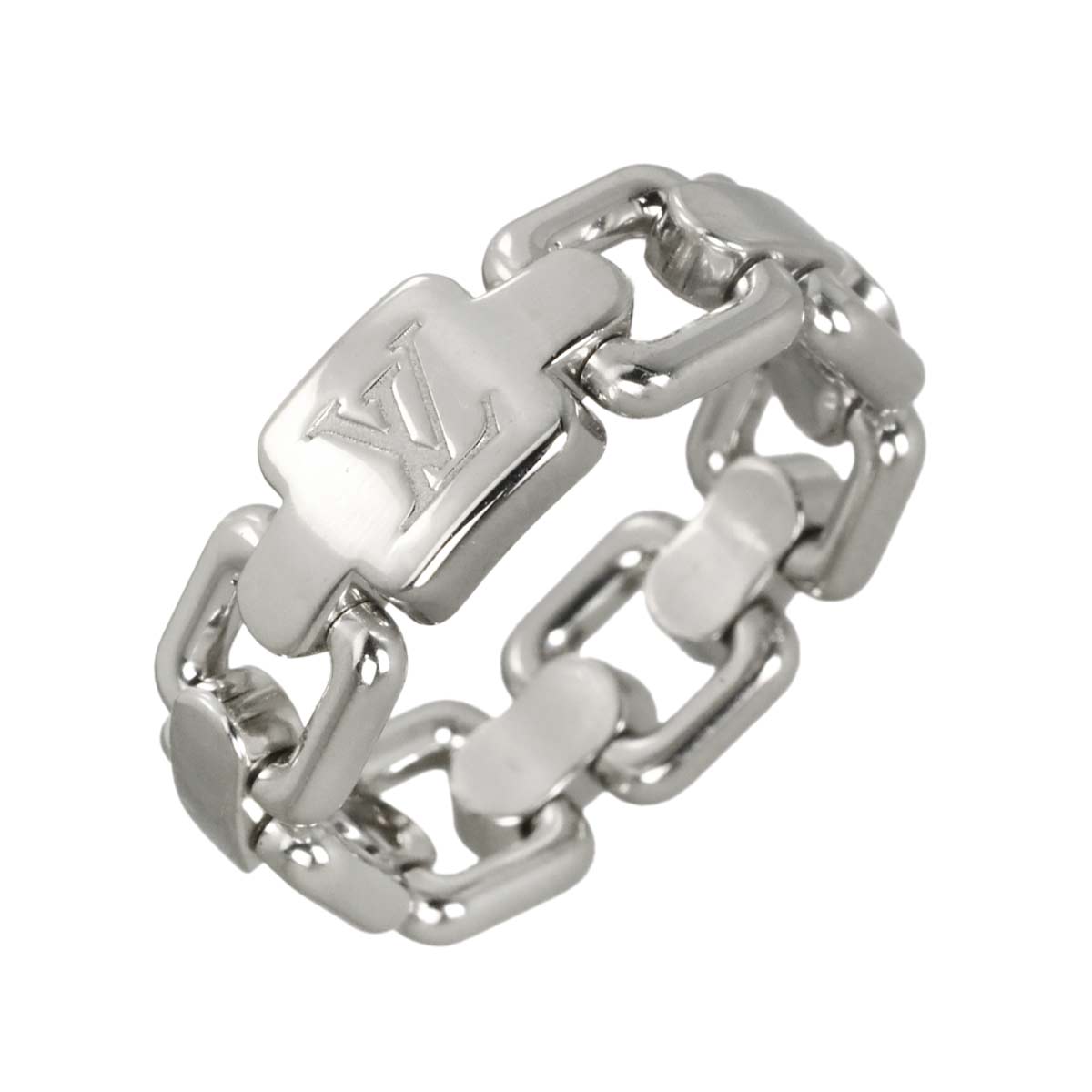 Berg Chain Ring 18K WG 750 size51 5.5-5.75(US)