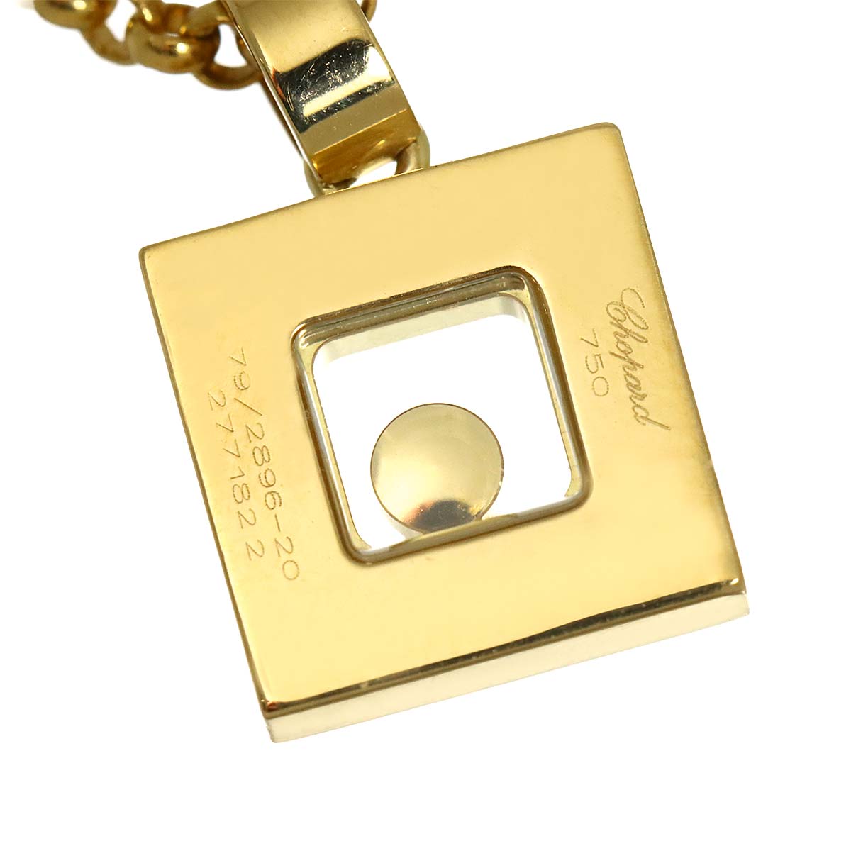 Happy Diamond Necklace 18K Yellow Gold 750