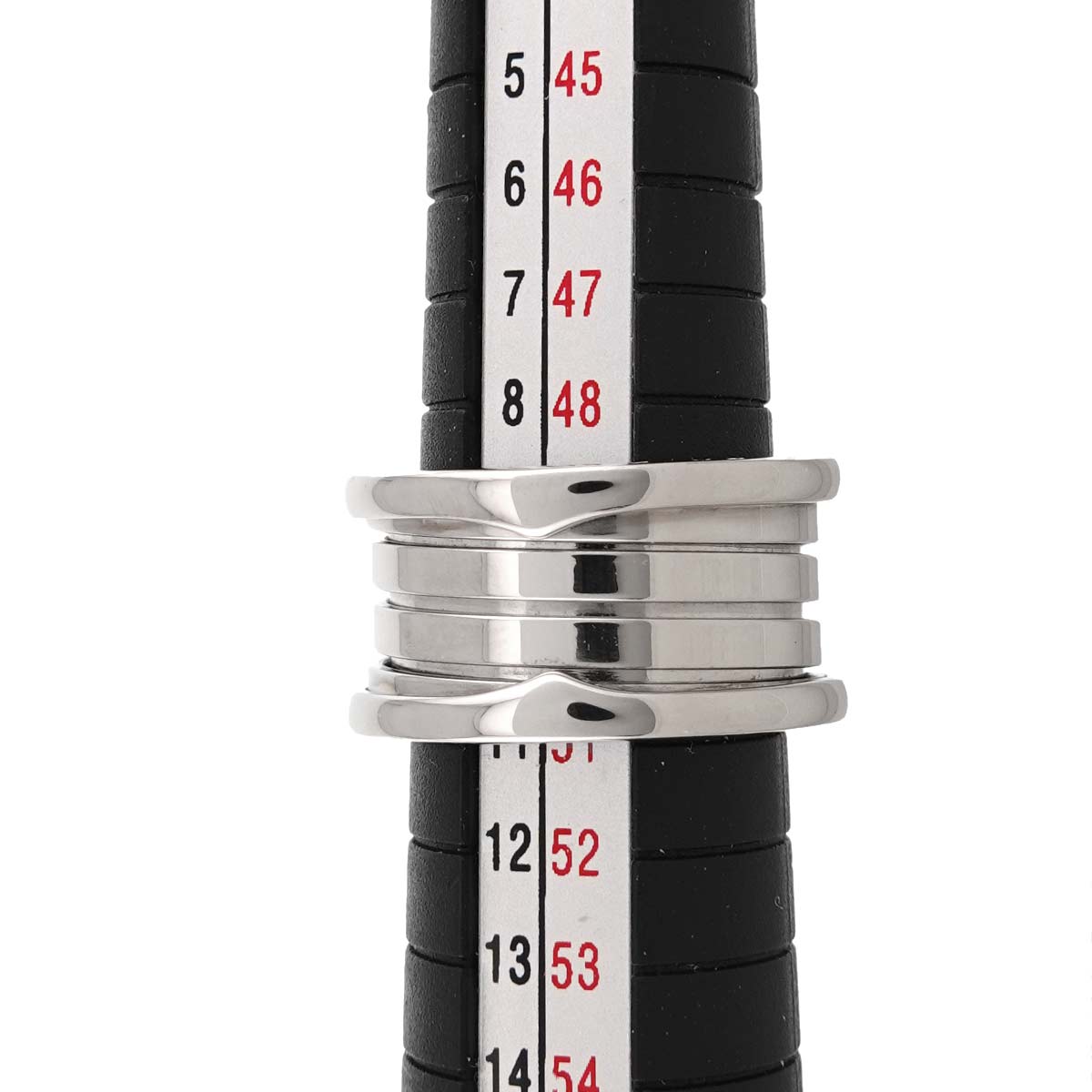 B-ZERO1 4 BAND Ring 18K White Gold 750 Size51 5.25(US)