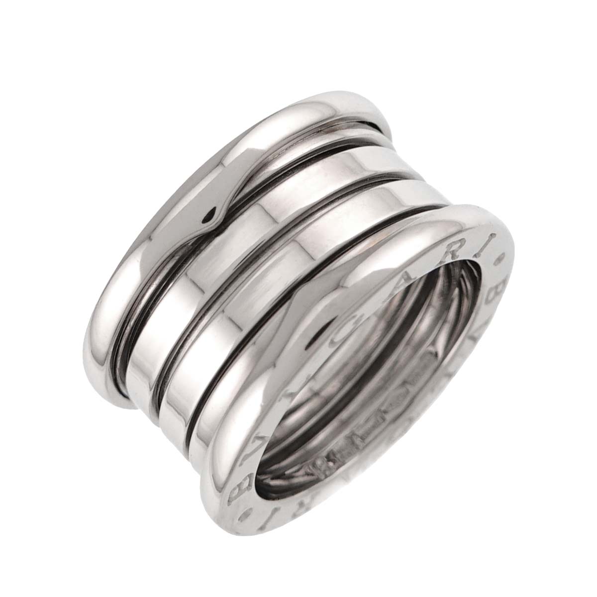 B-ZERO1 4 BAND Ring 18K White Gold 750 Size51 5.25(US)