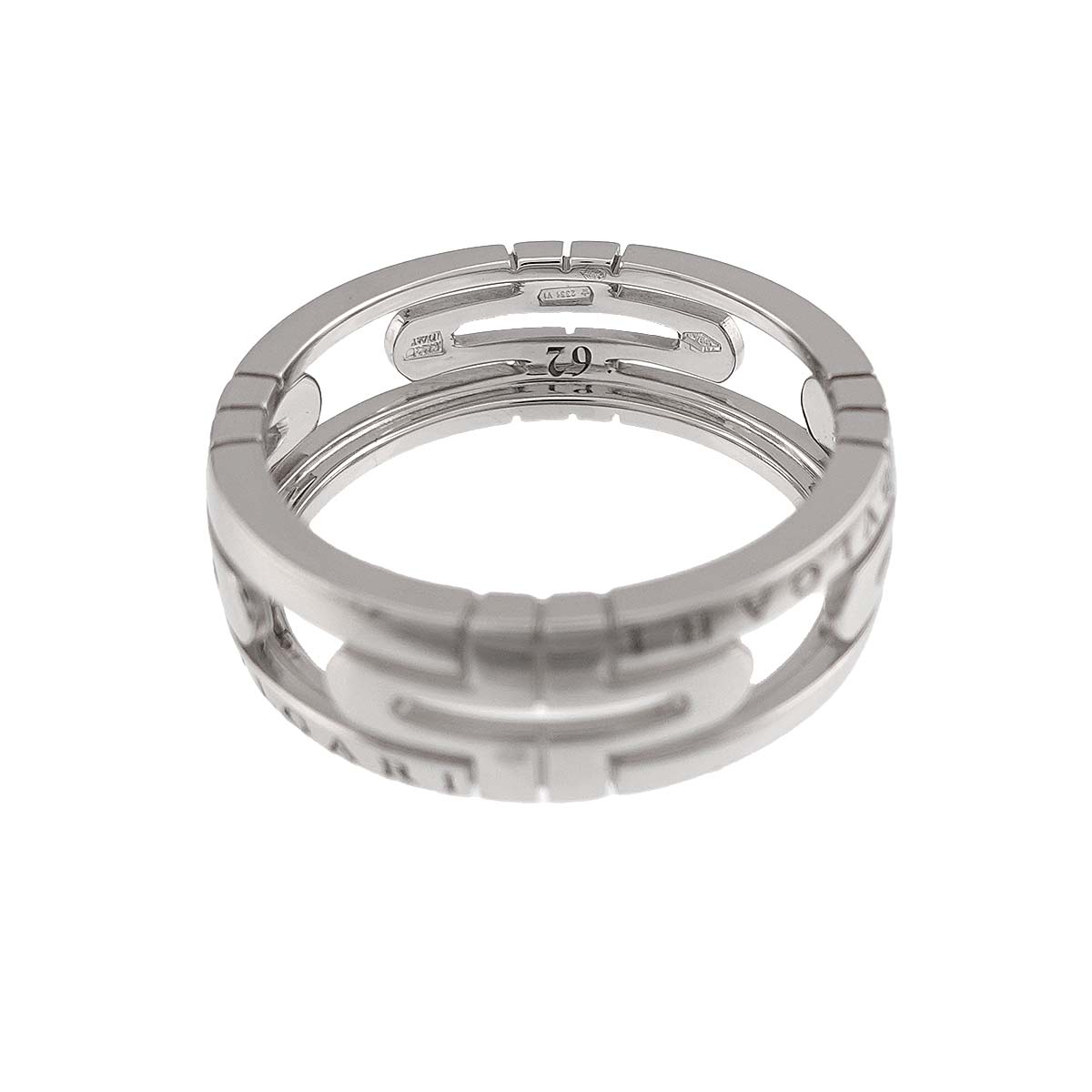 Parentesi Ring 18K White Gold 750 size62 9.5(US)