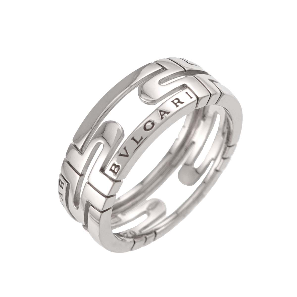 Parentesi Ring 18K White Gold 750 size62 9.5(US)