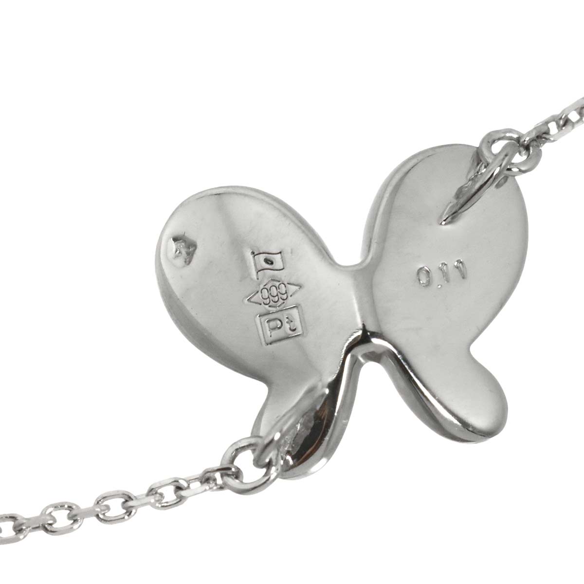 Diamond 0.11ct Bracelet Pt