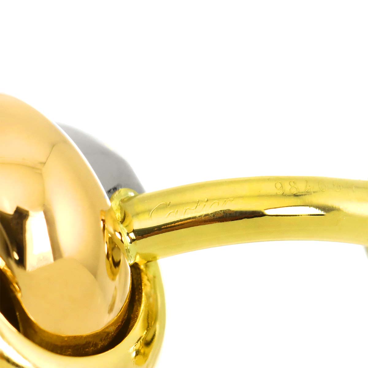 Trinity Cuff links 18K WG PG YG 750