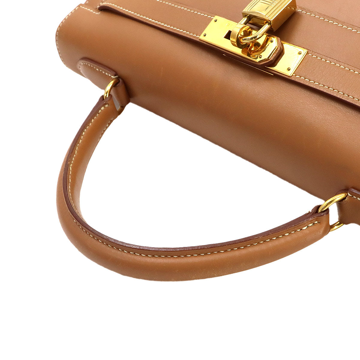 Kelly 32 Chamonix Natural 2way Hand Shoulder Bag Purse