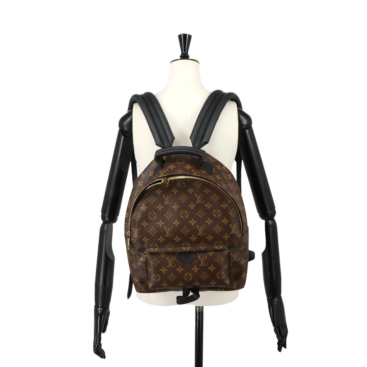 Monogram Palm Springs MM Backpack Brown Black M44874