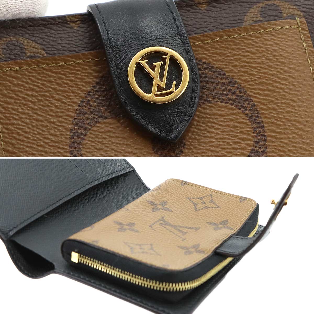 Monogram Giant Reverse Juliet Wallet Brown M69432