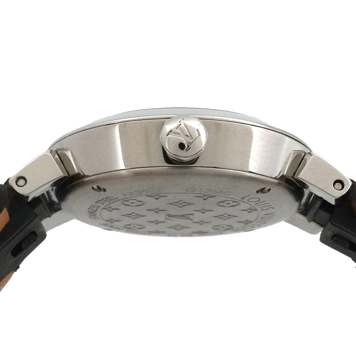 Tambour Slim Q12MG Silver Dial 8P Diamond Ladies Watch