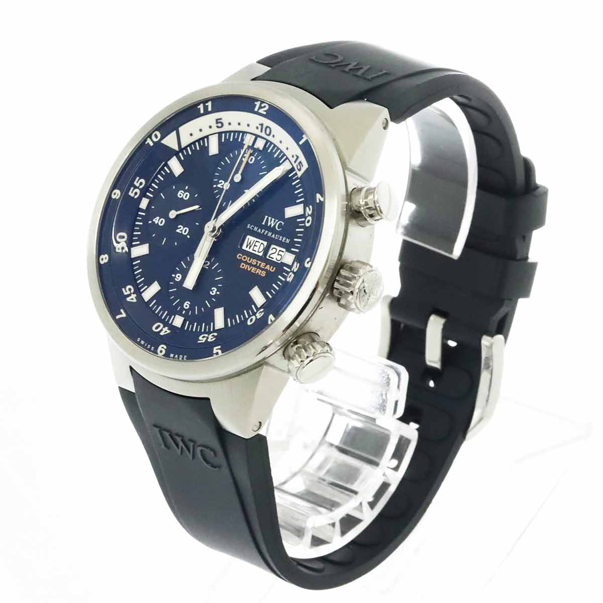 IWC Aquatimer Cousteau Divers IW378201 Automatic Navy Dial Mens
