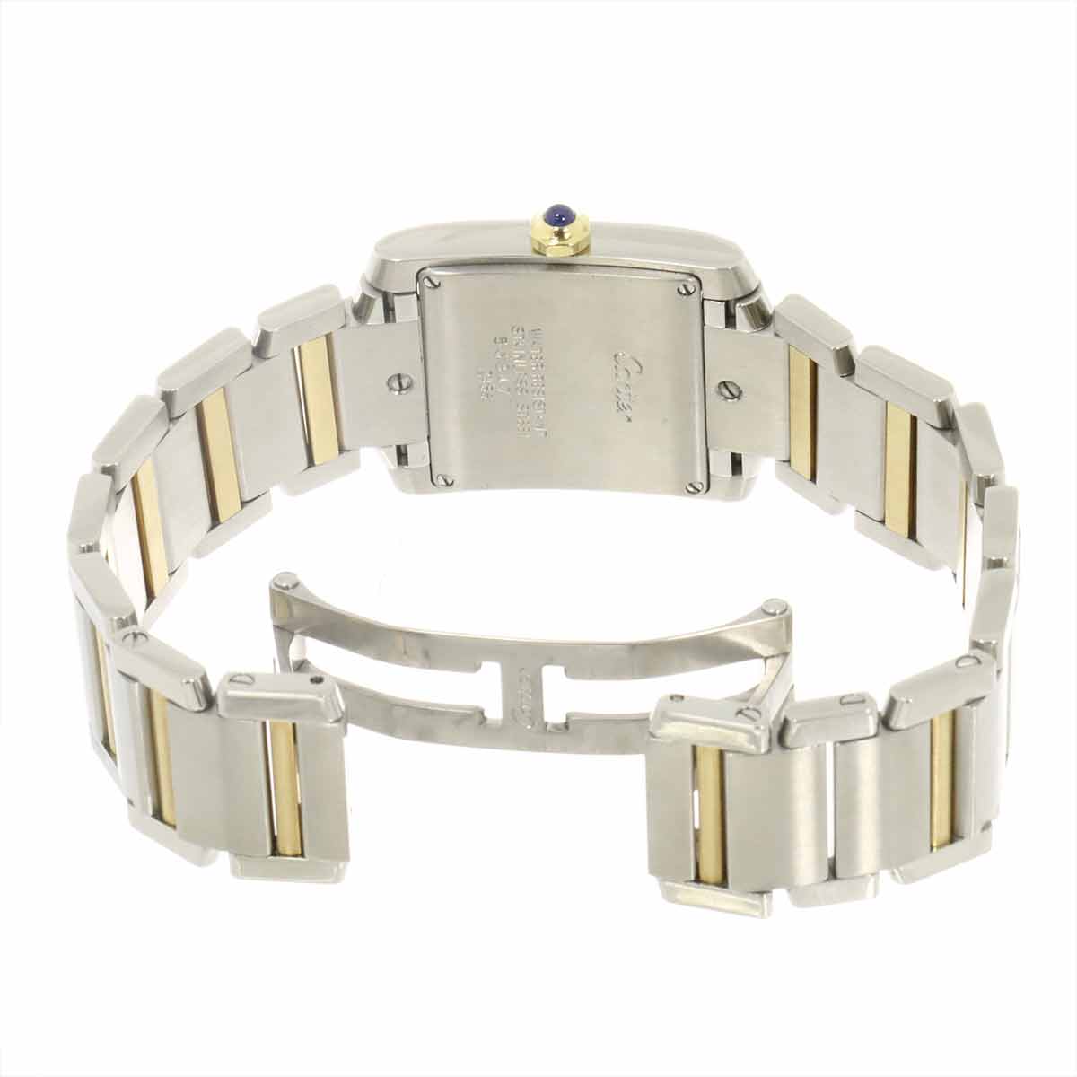 Tank Francaise MM W51012Q4 Quartz 750 YG Cream Dial Boys