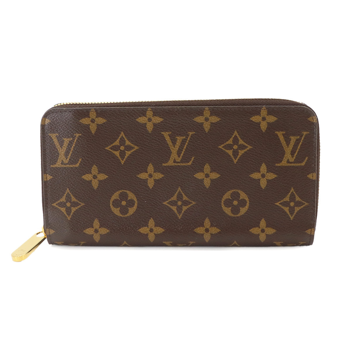 Monogram Zippy Wallet Long Brown Fuchsia M41895 Purse